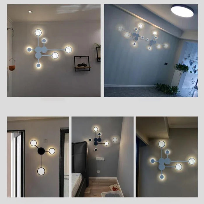Contemporary Wall-Mounted Sconce with Soft Warm Light
