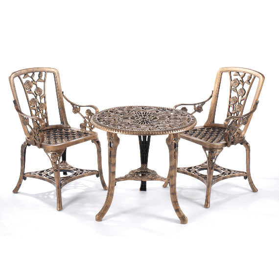 Rose Armchair Patio Set – Vintage Style with Comfy Chairs - Samanta Factory