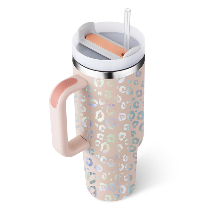 40oz Insulated Stainless Steel Tumbler – Leak-Proof Travel Mug for Hot & Cold Drinks - Samanta Factory