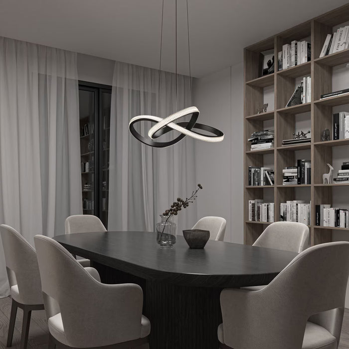 Morgan Pendant LED Light in Black