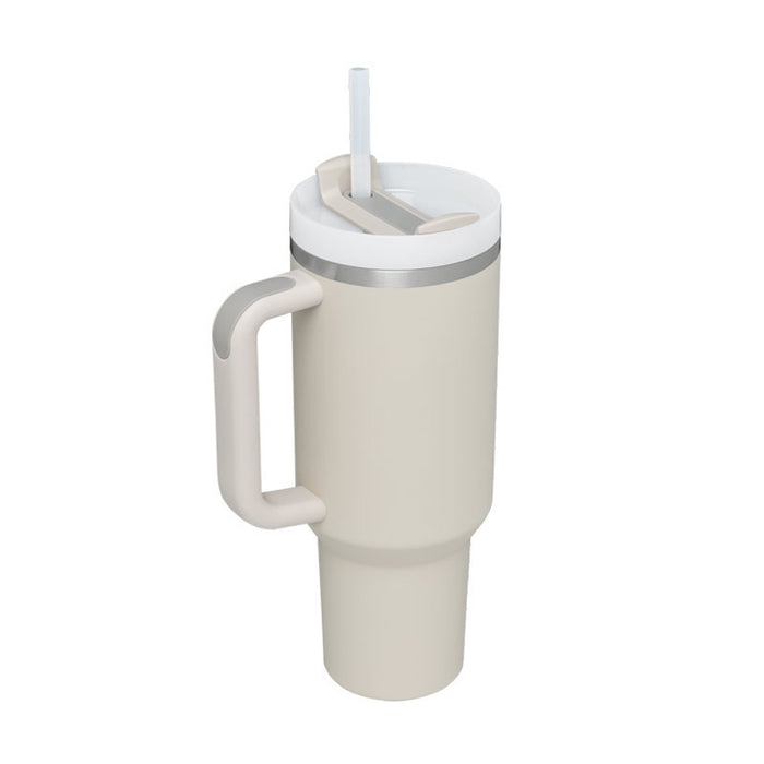 40oz Insulated Stainless Steel Tumbler – Leak-Proof Travel Mug for Hot & Cold Drinks - Samanta Factory