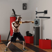 Wall-Mounted Adjustable Speed Ball Trainer – Reflex Punching Ball with Steel Frame for Boxing & MMA - Samanta Factory