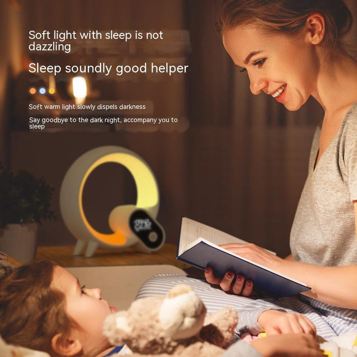 Amazing Colorful Kids Alarm Clock with Bluetooth Speaker & Audio Intelligence - Samanta Factory