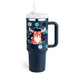 40oz Insulated Stainless Steel Tumbler – Leak-Proof Travel Mug for Hot & Cold Drinks - Samanta Factory