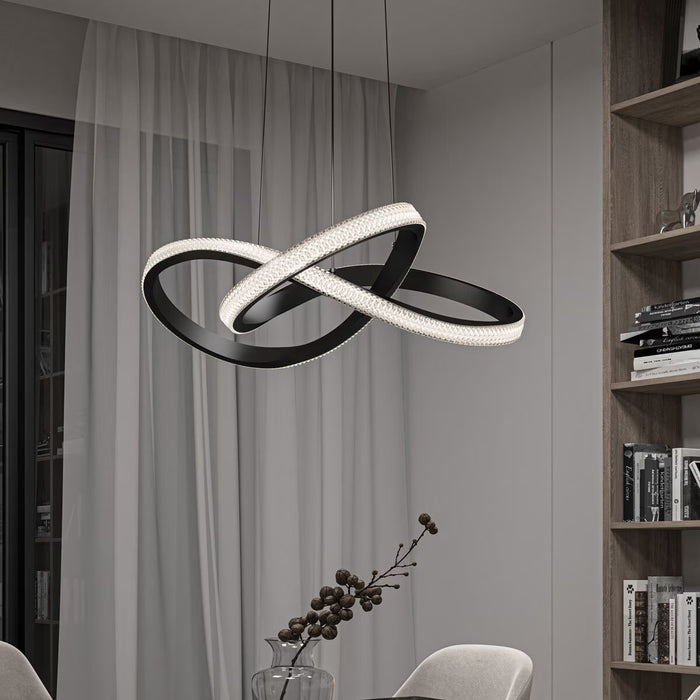 Morgan Pendant LED Light in Black