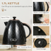 Electric Kettle & Toaster Breakfast Set – Fast Boil & 7 Browning Levels with Stylish Honeycomb Design - Samanta Factory