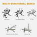 Adjustable Sit-Up & Dumbbell Bench – Multi-Functional Weight Bench for Full-Body Home Workouts - Samanta Factory
