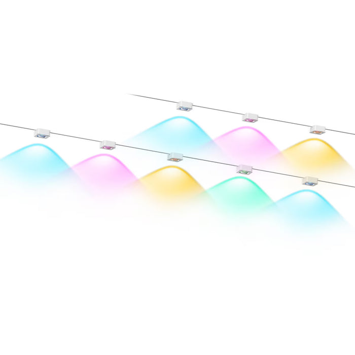 150Ft (45M) Smart RGBW Permanent Outdoor Lights Elite in White