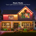 150Ft (45M) Smart RGBW Permanent Outdoor Lights Elite in White