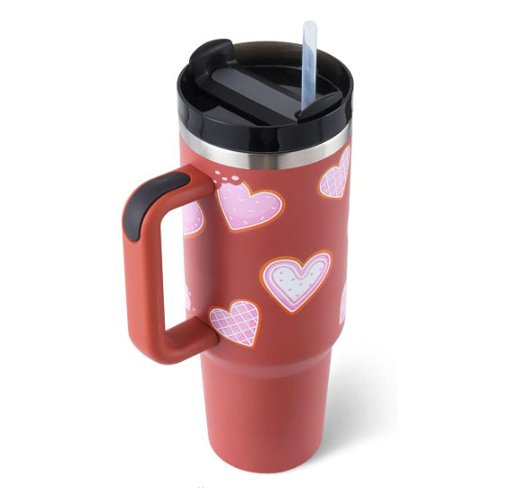 40oz Insulated Stainless Steel Tumbler – Leak-Proof Travel Mug for Hot & Cold Drinks - Samanta Factory
