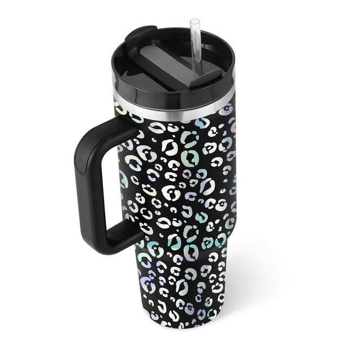 40oz Insulated Stainless Steel Tumbler – Leak-Proof Travel Mug for Hot & Cold Drinks - Samanta Factory