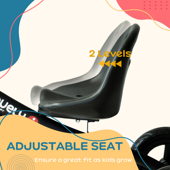 Toddler Tricycle Ride-On – 3-Wheel Metal Frame with Adjustable Seat & Splash Guard - Samanta Factory