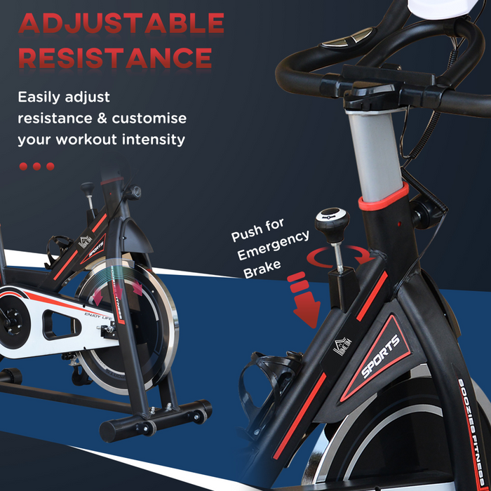 Exercise Racing Bike – 8kg Flywheel & Adjustable Resistance - Samanta Factory