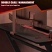 Gaming Desk Steel Frame – Z-Shape Base with Cup & Headphone Holder - Samanta Factory