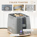 Electric Kettle & 2-Slice Toaster Set – Fast Boil & Even Toasting - Samanta Factory