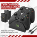 Xbox Series X / S Twin Charging Dock with Rechargeable Battery Packs - Black