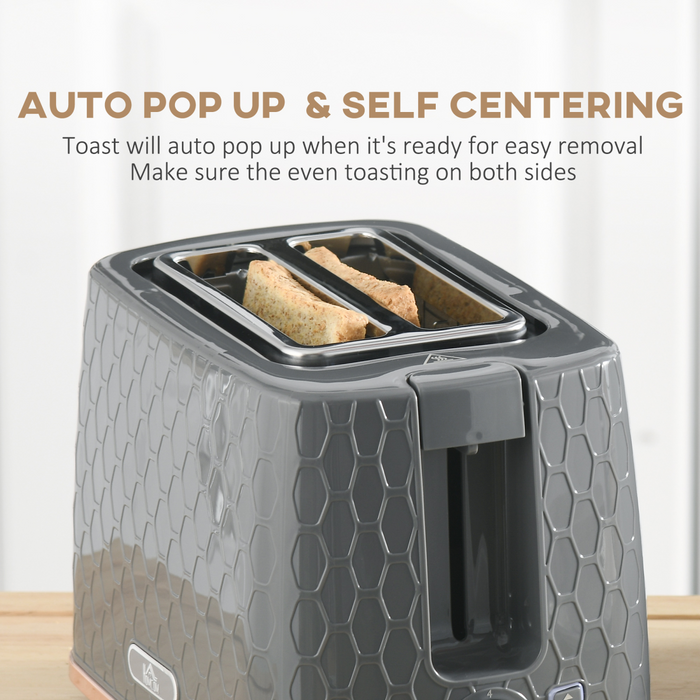 Electric Kettle & 2-Slice Toaster Set – Fast Boil & Even Toasting - Samanta Factory