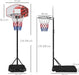 Adjustable Basketball Stand – Portable Design with Wheels - Samanta Factory