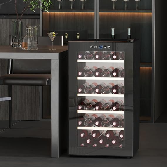 Wine Cooler Fridge - Precise Temperature Control - Samanta Factory