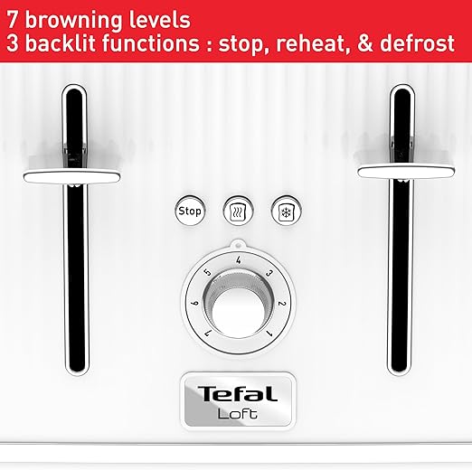 4-Slice Toaster – Extra-Wide Slots & Adjustable Browning for Perfect Toast - Samanta Factory