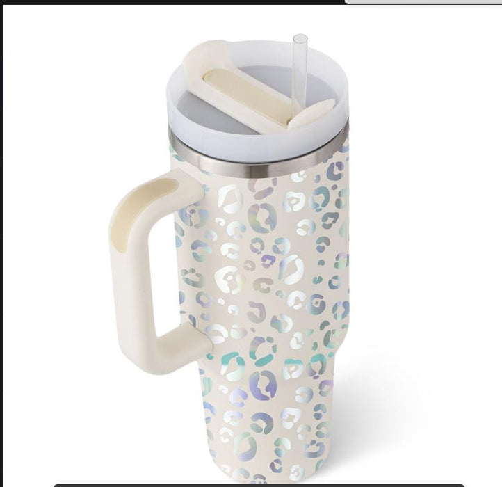 40oz Insulated Stainless Steel Tumbler – Leak-Proof Travel Mug for Hot & Cold Drinks - Samanta Factory