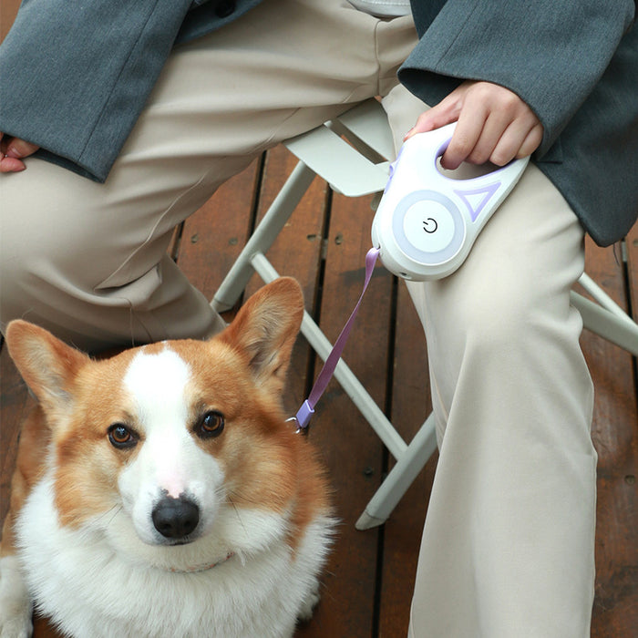 Retractable Dog Leash – One-Button Brake with Scalable Design - Samanta Factory