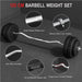 Barbell Weight Set 30Kg/25Kg/20Kg Barbell Adjustable Gym Weight for Home Fitness