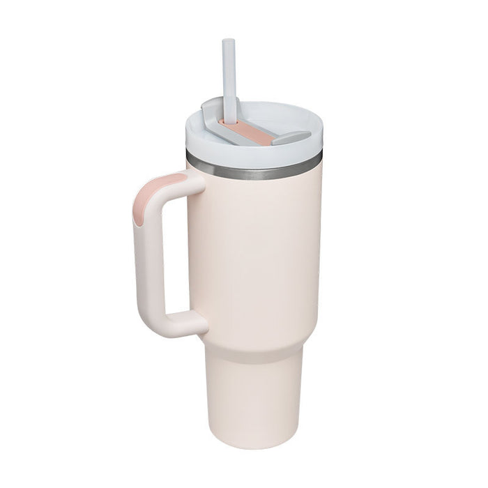 40oz Insulated Stainless Steel Tumbler – Leak-Proof Travel Mug for Hot & Cold Drinks - Samanta Factory