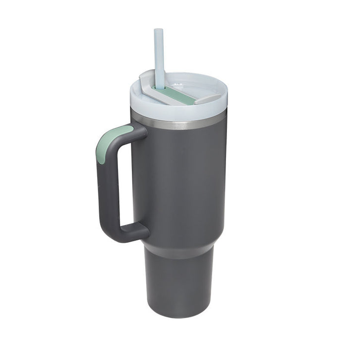 40oz Insulated Stainless Steel Tumbler – Leak-Proof Travel Mug for Hot & Cold Drinks - Samanta Factory
