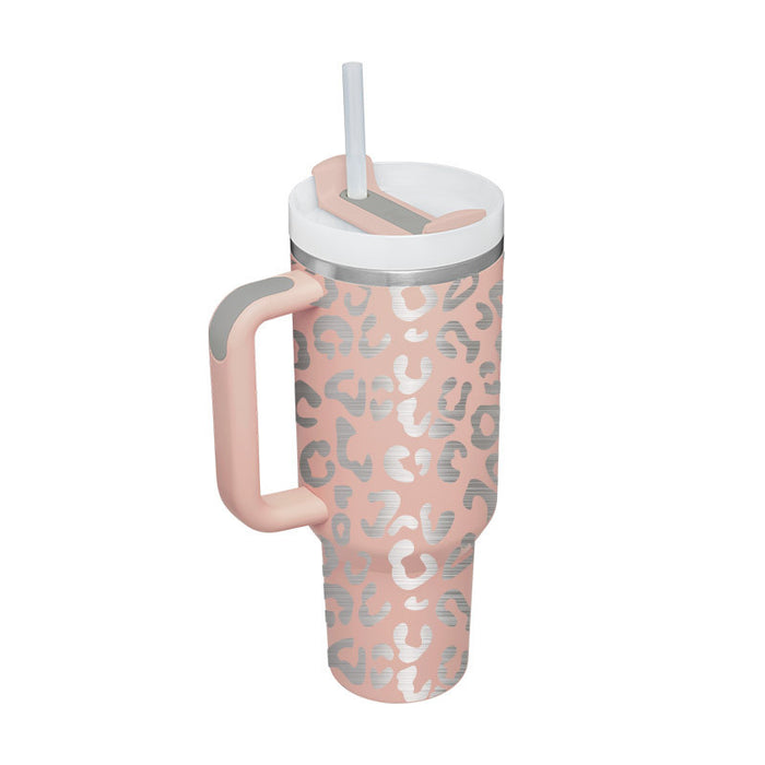 40oz Insulated Stainless Steel Tumbler – Leak-Proof Travel Mug for Hot & Cold Drinks - Samanta Factory