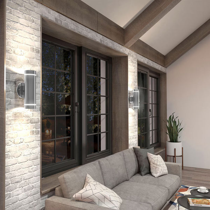 C7 Outdoor/Indoor Wall Light in Stainless Steel