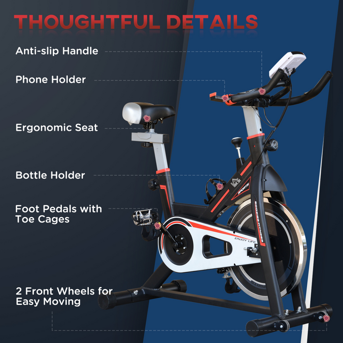 Exercise Racing Bike – 8kg Flywheel & Adjustable Resistance - Samanta Factory