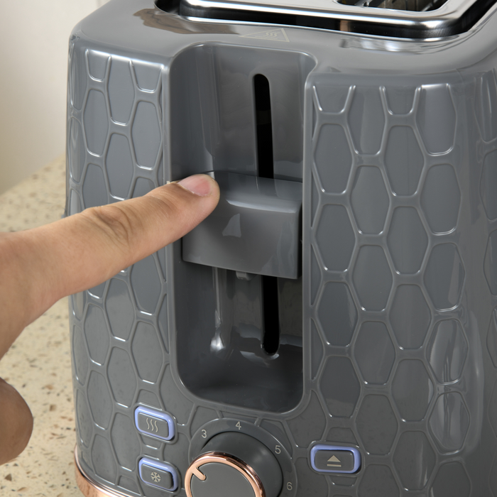 Electric Kettle & 2-Slice Toaster Set – Fast Boil & Even Toasting - Samanta Factory