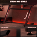 Gaming Desk Steel Frame – Z-Shape Base with Cup & Headphone Holder - Samanta Factory