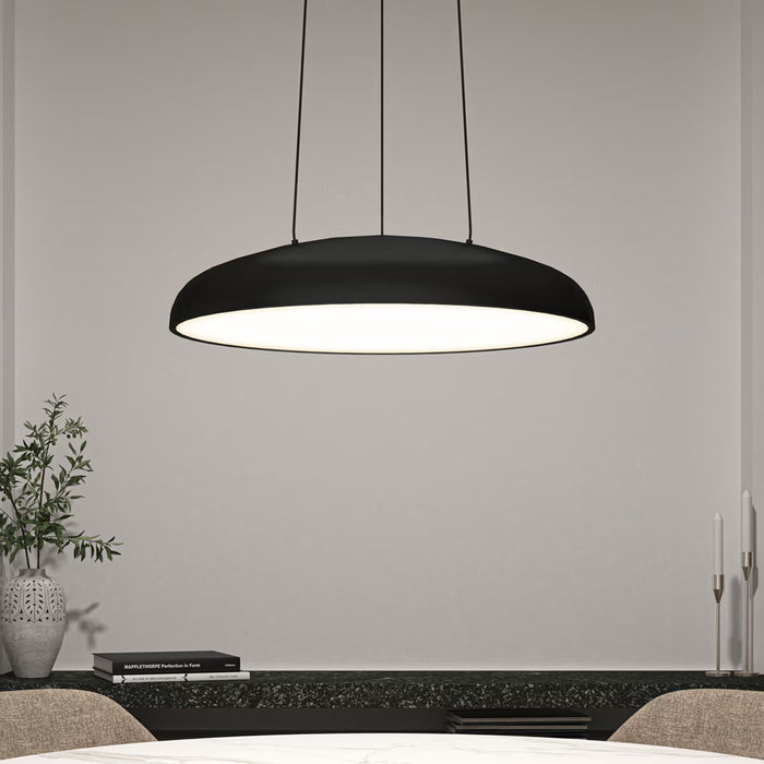 Flint Pendant LED Light in Black