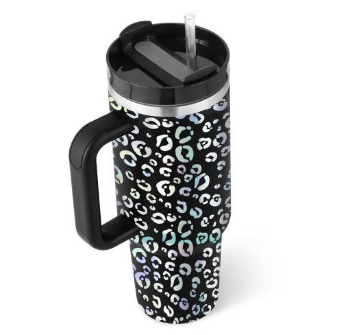 40oz Insulated Stainless Steel Tumbler – Leak-Proof Travel Mug for Hot & Cold Drinks - Samanta Factory