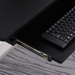 L-Shaped Corner Desk – Space-Saving Design with Keyboard Tray & Removable CPU Holder - Samanta Factory