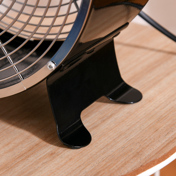 Electric Desk Fan – Compact 2-Speed Cooling with Anti-Slip Feet - Samanta Factory
