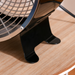 Electric Desk Fan – Compact 2-Speed Cooling with Anti-Slip Feet - Samanta Factory