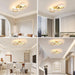Modern Ceiling Light – 36W Gold Surface-Mounted Fixture with Warm White LED - Samanta Factory