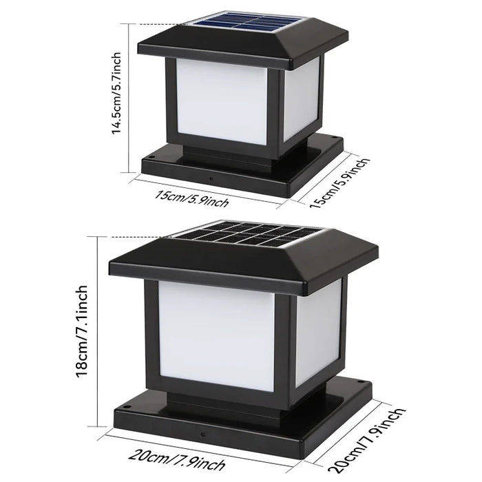 Solar LED Wall Light – Waterproof 4-Color Emergency Outdoor Lamp