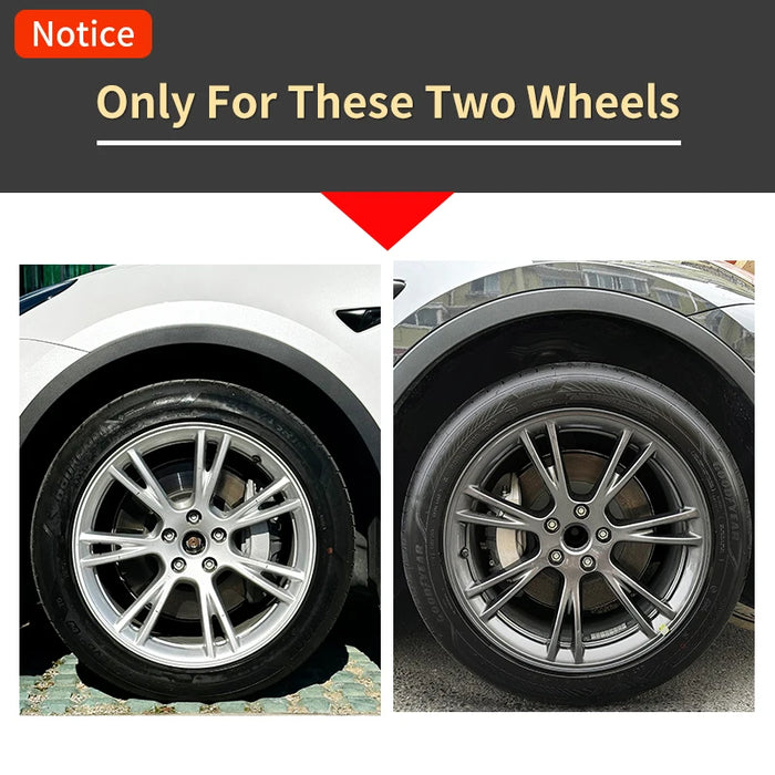 4PCS Design for TESLA Model Y 2020-2024 Vehicle Full Coverage Storm Wheel Cover Cap 19 Inches Wheel Hubcap Automobile Accessorie - Samanta Factory
