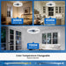 Smart Ceiling Fan with Light – Remote Controlled Modern LED Ceiling Fixture - Samanta Factory