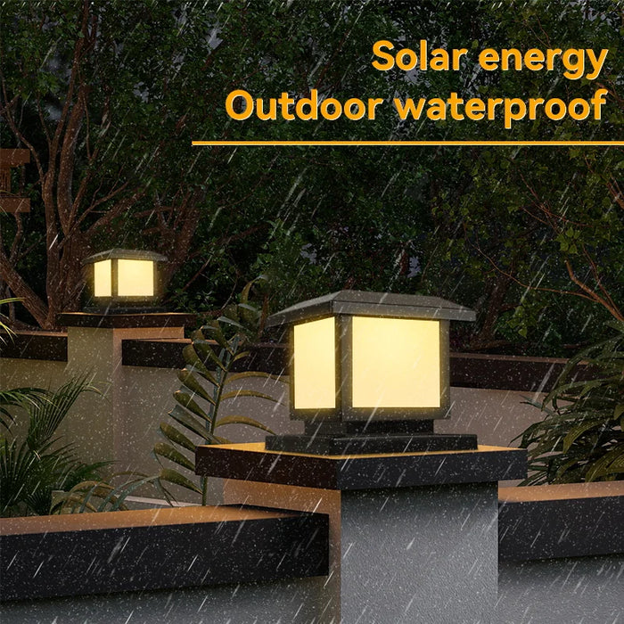 Solar LED Wall Light – Waterproof 4-Color Emergency Outdoor Lamp