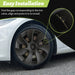 4PCS Design for TESLA Model Y 2020-2024 Vehicle Full Coverage Storm Wheel Cover Cap 19 Inches Wheel Hubcap Automobile Accessorie - Samanta Factory