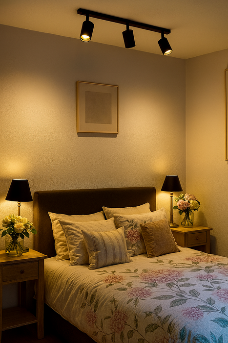 Ceiling Spotlight – Downlight for Bedroom Flexible Rotatable Ceiling Spots 4000K for Kitchen - Samanta Factory