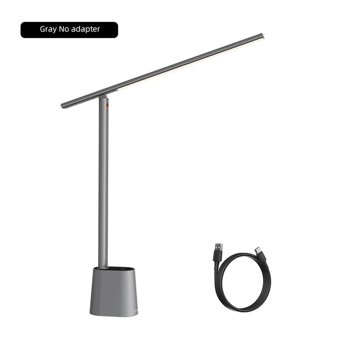 Rechargeable Folding Desk Lamp – Smart Full-Spectrum LED with Auto Dimming