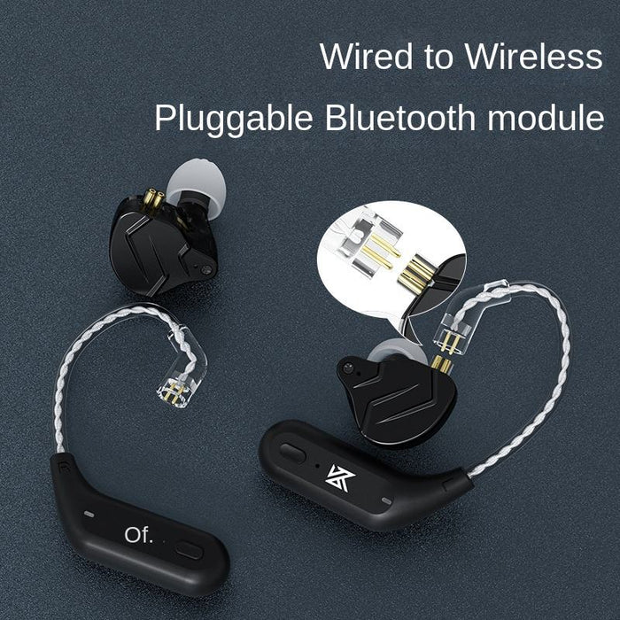 KZ AZ09 Wireless Ear Hook Headset – Bluetooth 5.2, LED Display & IPX5 Waterproof - Samanta Factory
