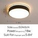 New Design LED Ceiling Light – Modern Corridor, Art Gallery & Balcony Lamp in White & Black - Samanta Factory