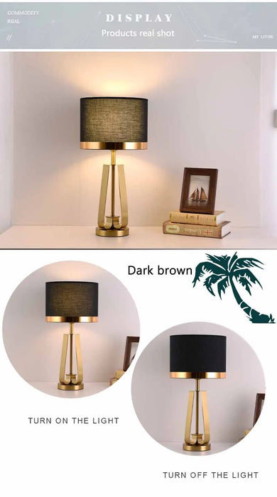 Postmodern Table Lamp – Nordic Design for Bedroom, Living Room & Study